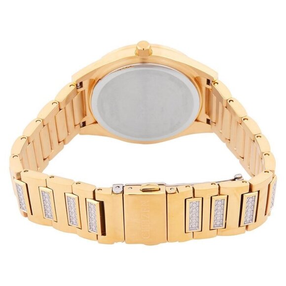 NWT Authentic Citizen Silhouette Crystal Eco-Drive Women's Watch - Picture 3 of 4